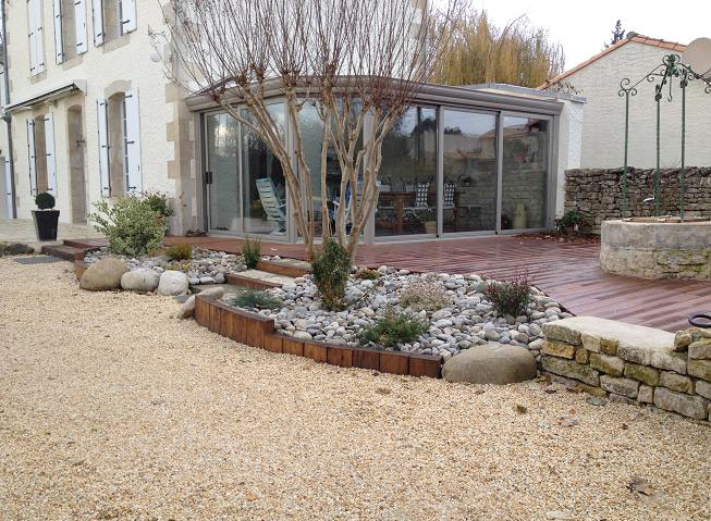 Paysagiste Niort 79 terrasse pavage dallage